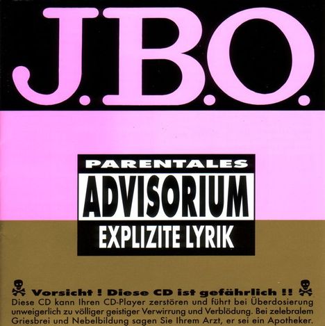 J.B.O.     (James Blast Orchester): Explizite Lyrik, CD