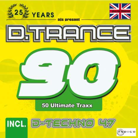 D.Trance 90 (incl. D-Techno 47 &amp; UK-Makina), 5 CDs