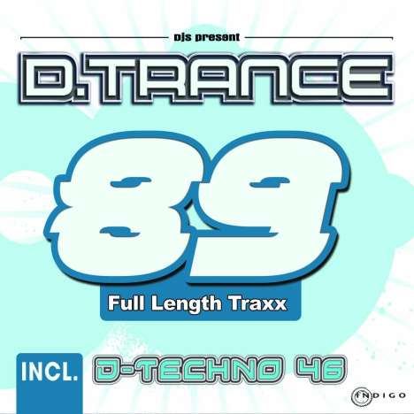 D.Trance 89 (incl. D-Techno 46), 4 CDs