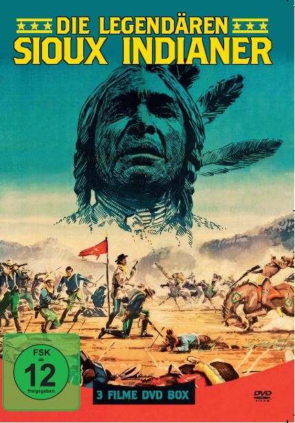 Die legendären Sioux Indianer (3 Filme-Box), DVD