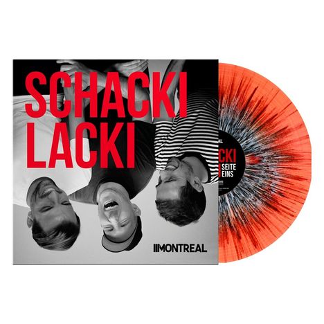 Montreal: Schackilacki - Rot/Weiss/Schwarz Splattered, LP