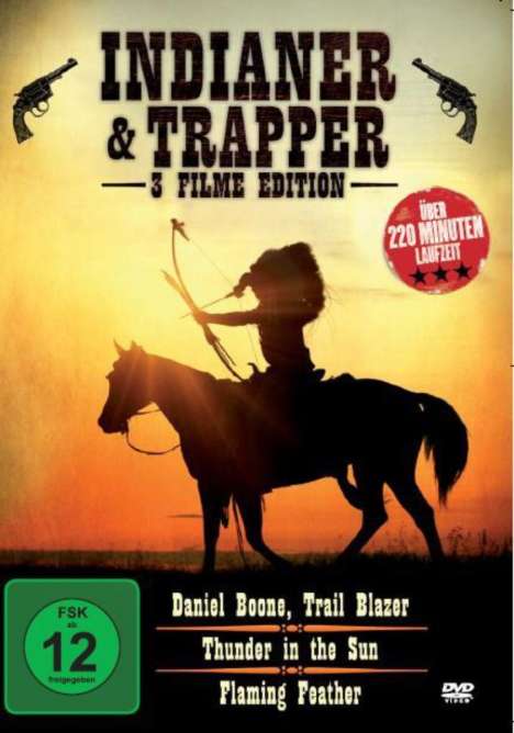 Indianer &amp; Trapper (3 Filme Edition), DVD