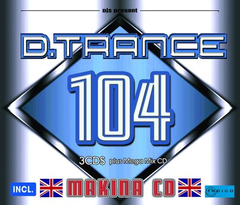 D.Trance 104, 4 CDs