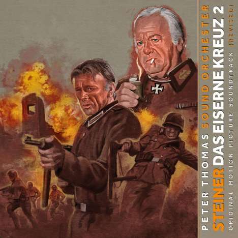 Filmmusik: Steiner - Das eiserne Kreuz 2 (180g) (Limited Edition) (Transparent Orange Vinyl), LP