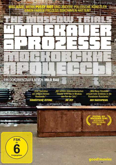 Die Moskauer Prozesse (OmU), DVD
