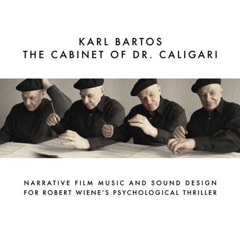 Karl Bartos (Ex-Kraftwerk): Filmmusik: The Cabinet Of Dr. Caligari (Limited Numbered Edition) (handsigniert, exklusiv für jpc!), 2 LPs und 1 DVD