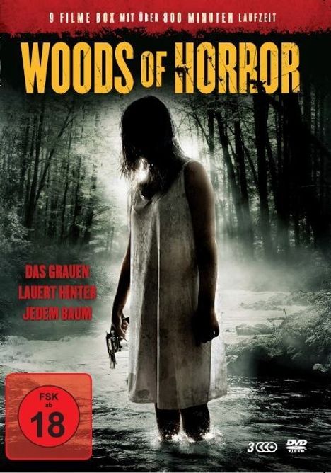 Woods Of Horror Box (9 Filme auf 3 DVDs), 3 DVDs