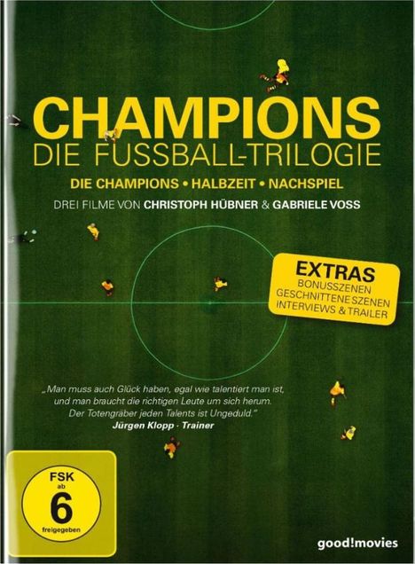 Champions - Die Fussball-Trilogie, 2 DVDs