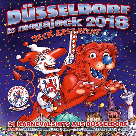 Düsseldorf is megajeck 2018, CD