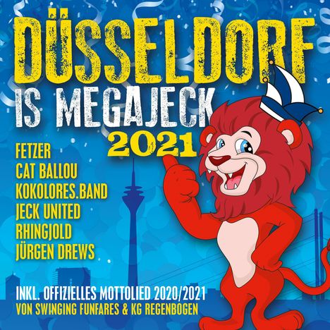 Düsseldorf is megajeck 2021, CD