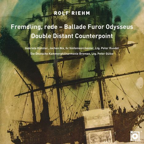 Rolf Riehm (geb. 1937): Fremdling, rede: Ballade Furor Odysseus, CD