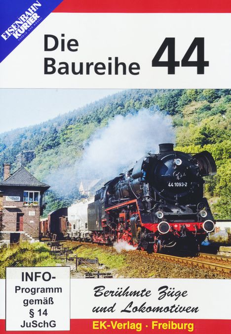 Berühmte Züge und Lokomotiven: Die Baureihe 44, DVD