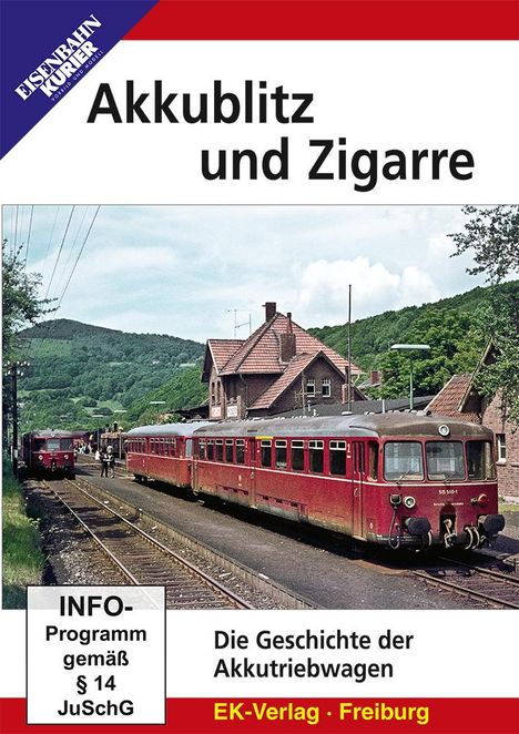 Akkublitz und Zigarre - Die Geschichte der Akkutriebwagen, DVD