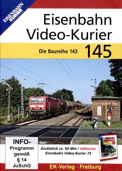 Eisenbahn Video-Kurier 145 - Die Baureihe 143, DVD