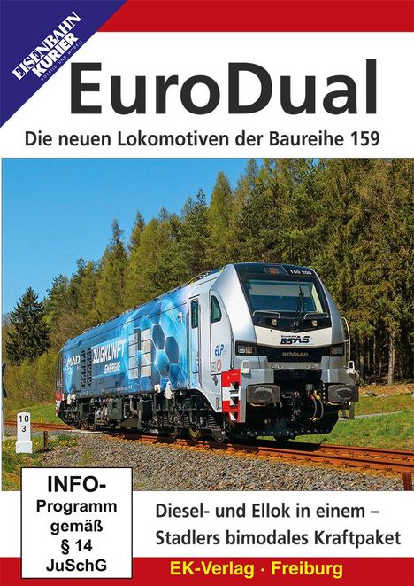 EuroDual - Die neuen Lokomotiven der Bauhreihe 159, DVD