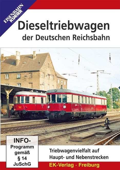 Dieseltriebwagen der Deutschen Reichsbahn - Triebwagenvielfalt auf Haupt- und Nebenstrecken, DVD