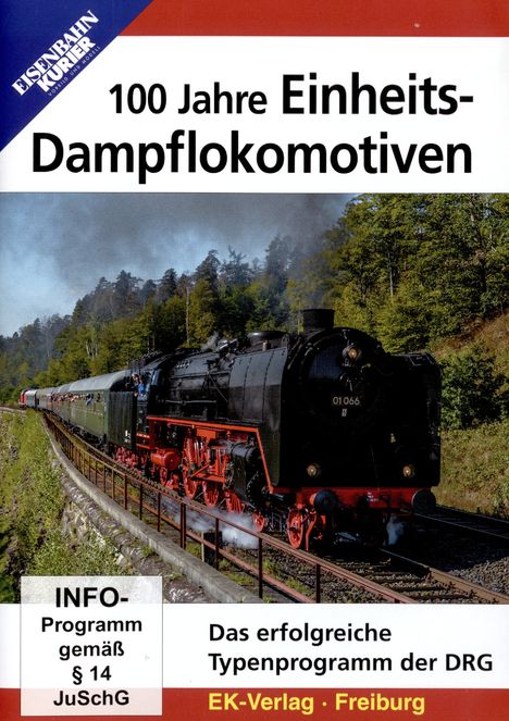 100 Jahre Einheits-Dampflokomotiven, DVD