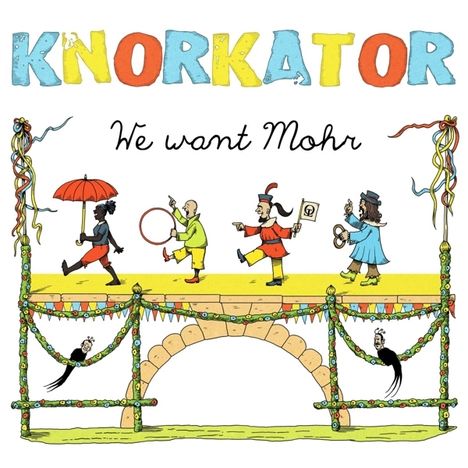 Knorkator: We Want Mohr (CD + DVD), 1 CD und 1 DVD