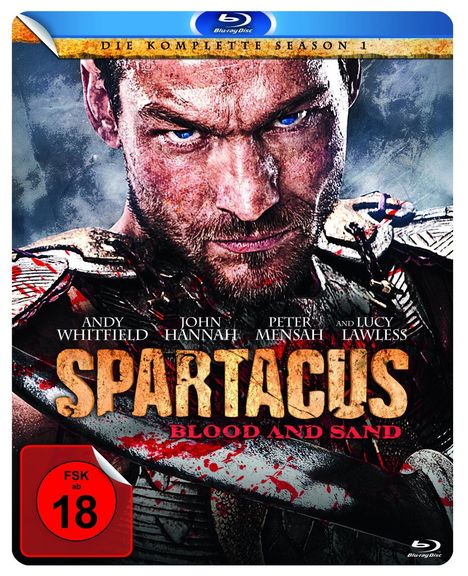 Spartacus Season 1: Blood and Sand (Blu-ray im Steelbook), 4 Blu-ray Discs