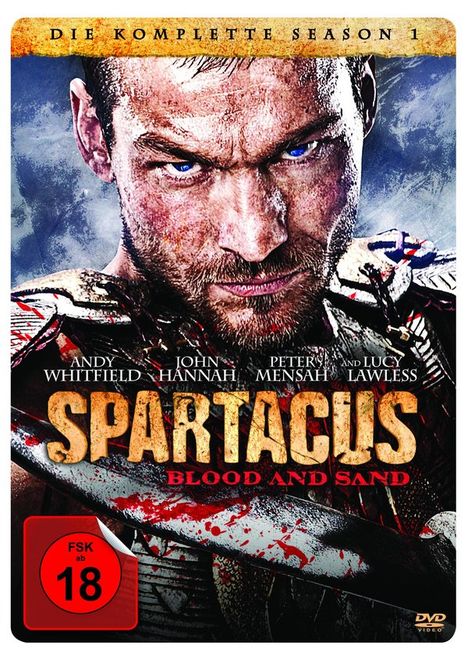 Spartacus Season 1: Blood and Sand (Steelbook), 5 DVDs