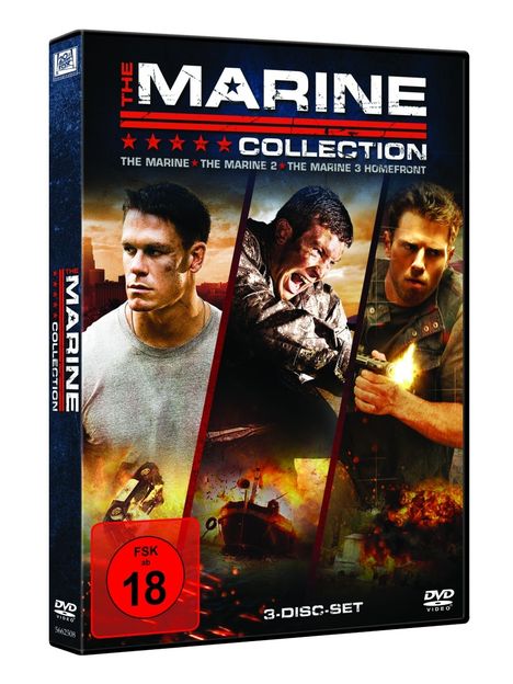 The Marine Movie Collection 1-3, 3 DVDs