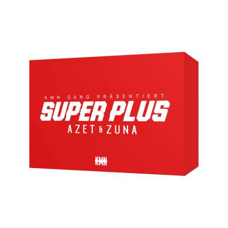 Azet &amp; Zuna: Super Plus (Ghettoletten-Box 39/40), 1 CD und 2 Merchandise