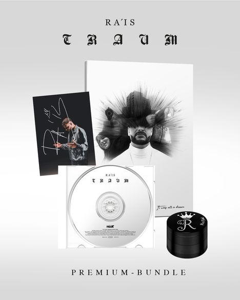 Ra'is: Limited Traum Deluxe Bundle, 1 CD und 1 Merchandise