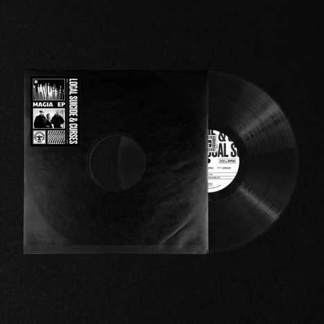 Local Suicide &amp; Curses: Magia EP (Limited Handnumbered Edition) (Black Vinyl), Single 12"