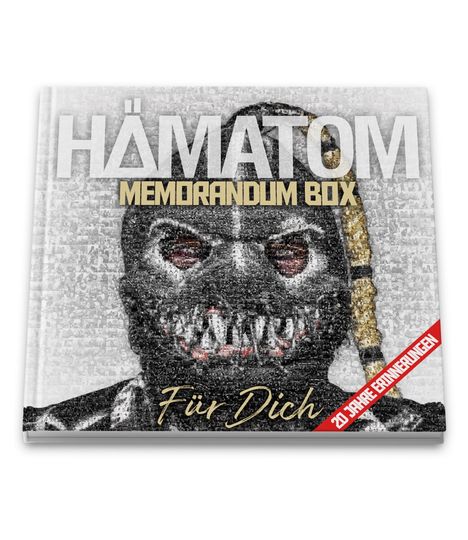 Hämatom: Für Dich (Memorandum Box), 2 CDs und 1 Blu-ray Disc