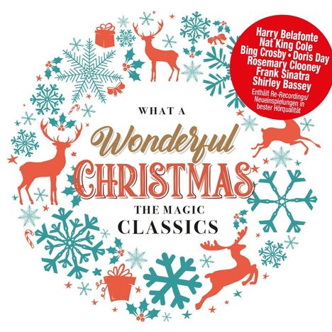 What A Wonderful Christmas - The Magic Classics, 2 CDs