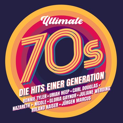 Ultimate 70s: Die Hits einer Generation, 2 CDs