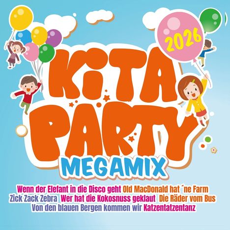 Kita Party Megamix 2026, 2 CDs