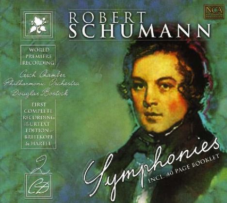 Robert Schumann (1810-1856): Symphonien Nr.1-4 (nach der Urtext-Edition), 2 CDs