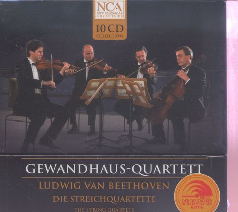 Ludwig van Beethoven (1770-1827): Streichquartette Nr.1-16, 10 CDs