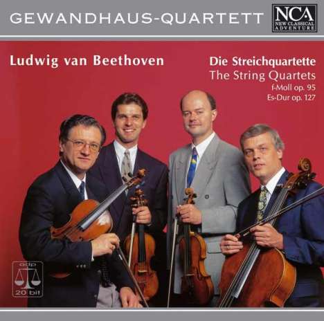 Ludwig van Beethoven (1770-1827): Streichquartette Nr.11 &amp; 12, CD