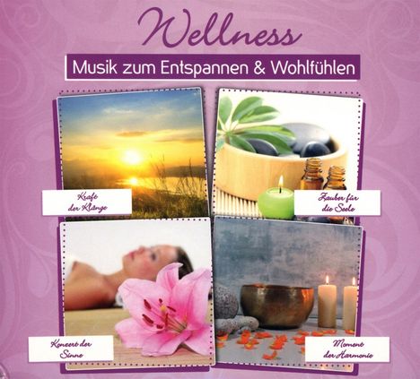 Wellness: Musik zum Entspannen &amp; Wohlfühlen, 4 CDs