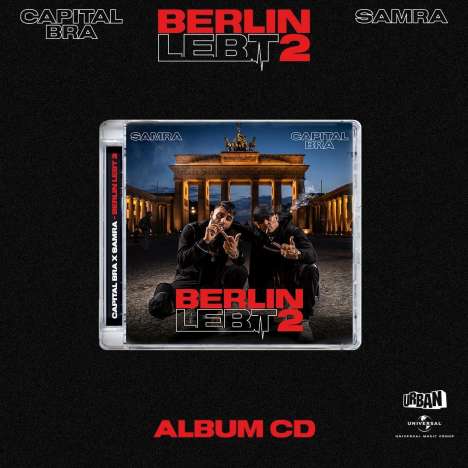 Capital Bra &amp; Samra: Berlin lebt 2, CD