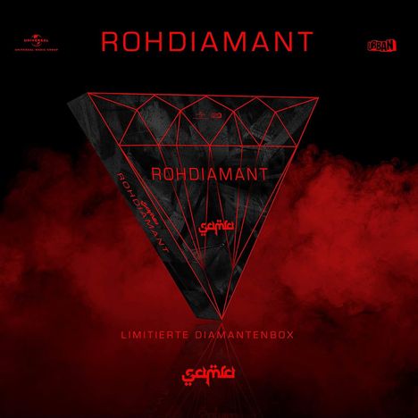 Samra: Rohdiamant (Limited Deluxe Box) (Größe L - XL) (+Hoodie) (+Poster), 1 CD und 1 Merchandise