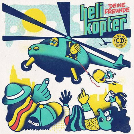 Deine Freunde: Helikopter, 1 LP und 1 CD