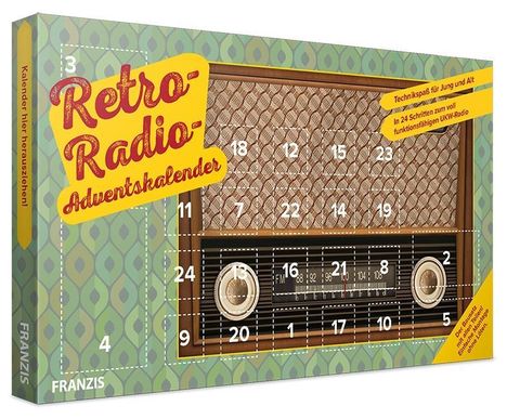 Burkhard Kainka: Kainka, B: Franzis Retro Radio Adventskalender, Kalender