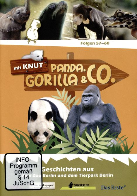 Panda, Gorilla &amp; Co. Vol. 7 (Folgen 57-60), DVD