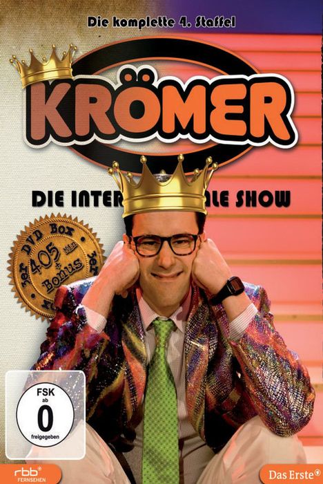 Kurt Krömer: Die internationale Show Staffel 4, 3 DVDs