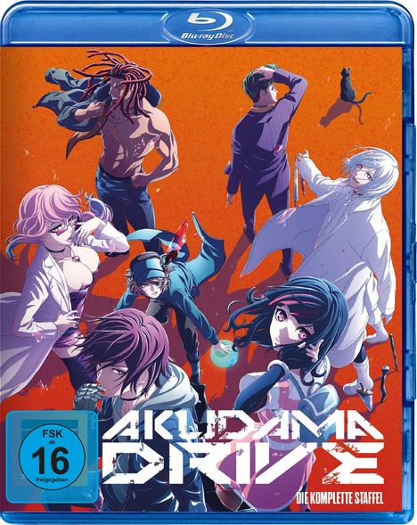 Akudama Drive Staffel 1 (Blu-ray), 3 Blu-ray Discs