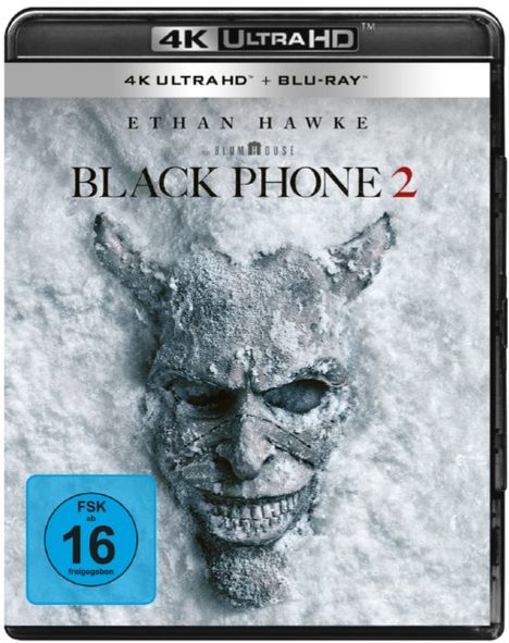Black Phone 2 (Ultra HD Blu-ray & Blu-ray), 1 Ultra HD Blu-ray und 1 Blu-ray Disc