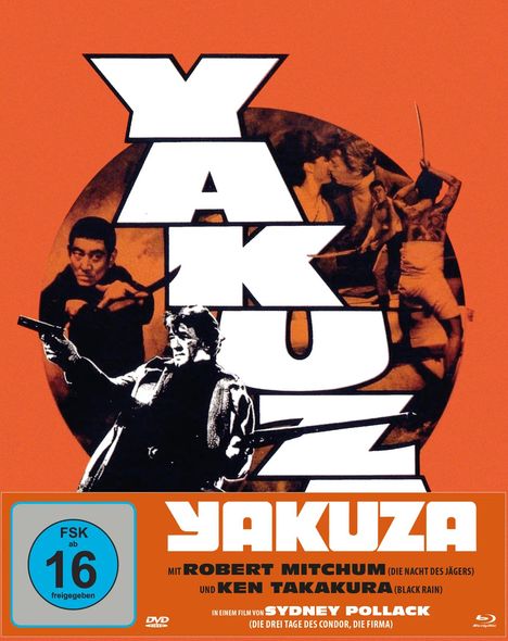 Yakuza (Blu-ray & DVD im Mediabook), 1 Blu-ray Disc und 1 DVD