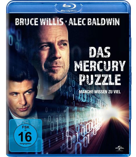 Das Mercury Puzzle (Blu-ray), Blu-ray Disc