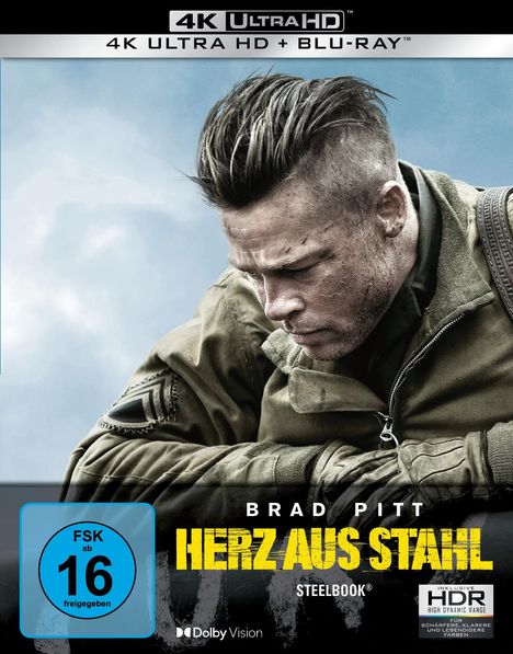 Herz aus Stahl (Ultra HD Blu-ray & Blu-ray im Steelbook), 1 Ultra HD Blu-ray und 1 Blu-ray Disc
