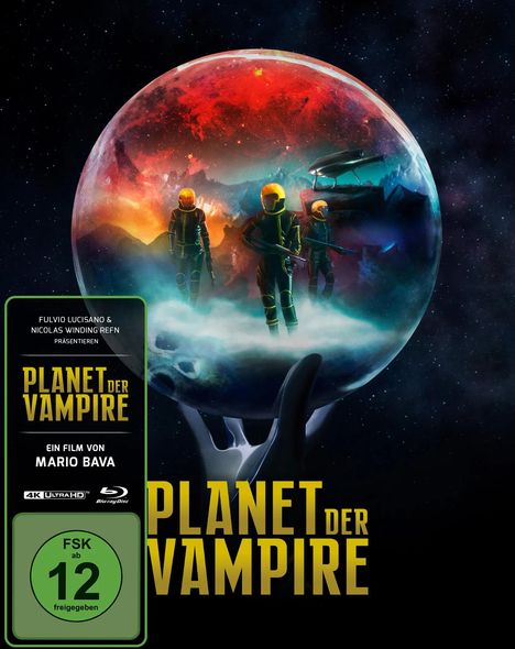 Planet der Vampire (Ultra HD Blu-ray & Blu-ray im Mediabook), 1 Ultra HD Blu-ray und 2 Blu-ray Discs