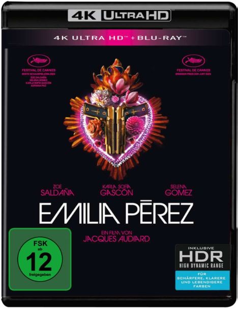 Emilia Pérez (Ultra HD Blu-ray &amp; Blu-ray), 1 Ultra HD Blu-ray und 1 Blu-ray Disc