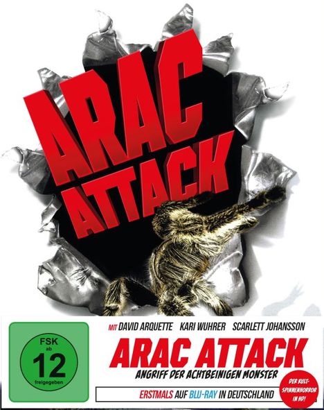 Arac Attack - Angriff der achtbeinigen Monster (Blu-ray &amp; DVD im Mediabook), 1 Blu-ray Disc und 1 DVD